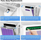 KNKA Air Purifier Replacement Filter - Image 8