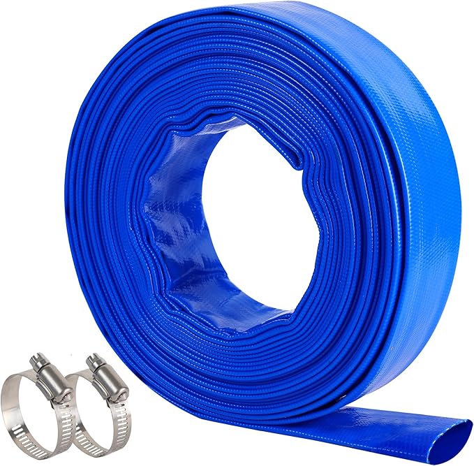 1-1/4" x 50 FT Pool Backwash Hose, by ProfessionalBrand