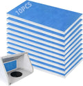 U0U 10 Pieces Paint Booth Filters, Portable Spray Booth Filter, Paint Booth by U0U
