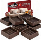 Yelanon Furniture Coasters, Rubber Furniture Feet, Anti Slide Floor Protector