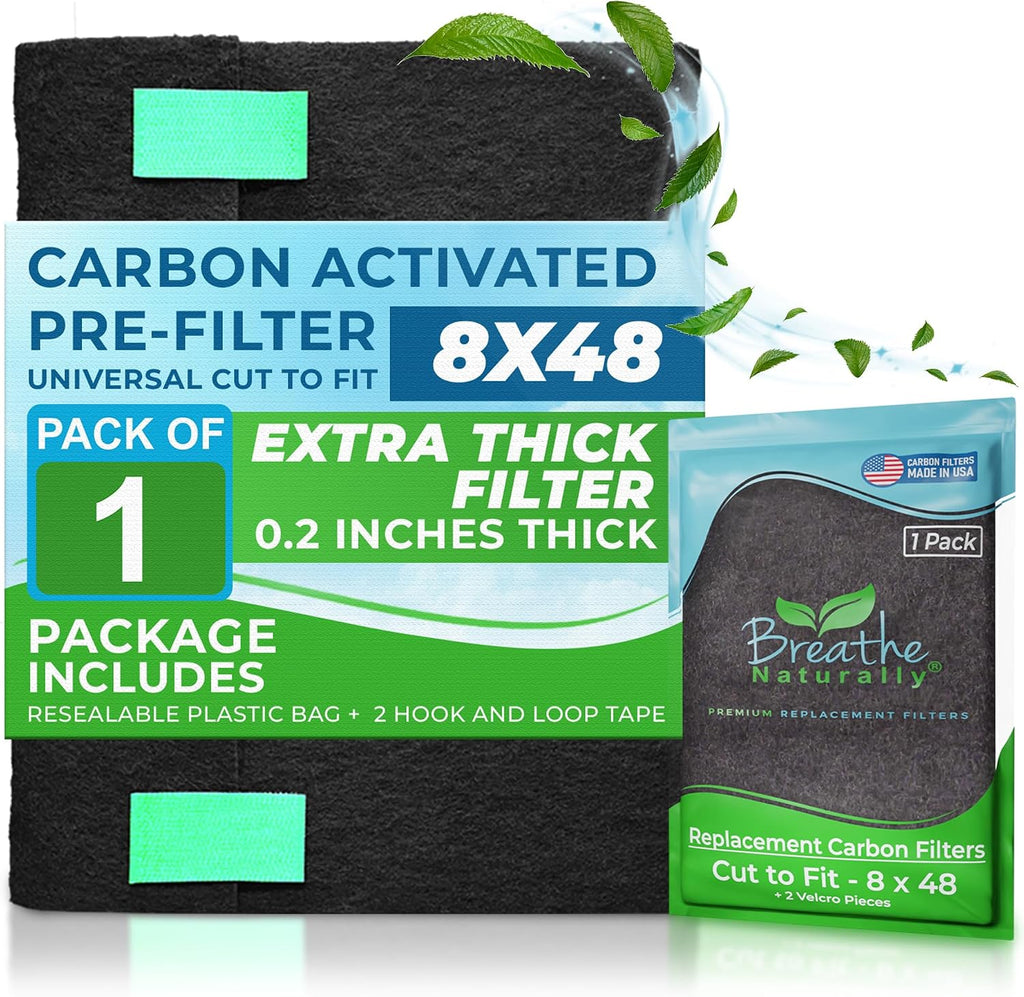 Breathe Naturally Universal Cut To Fit Carbon Activated Air Filter