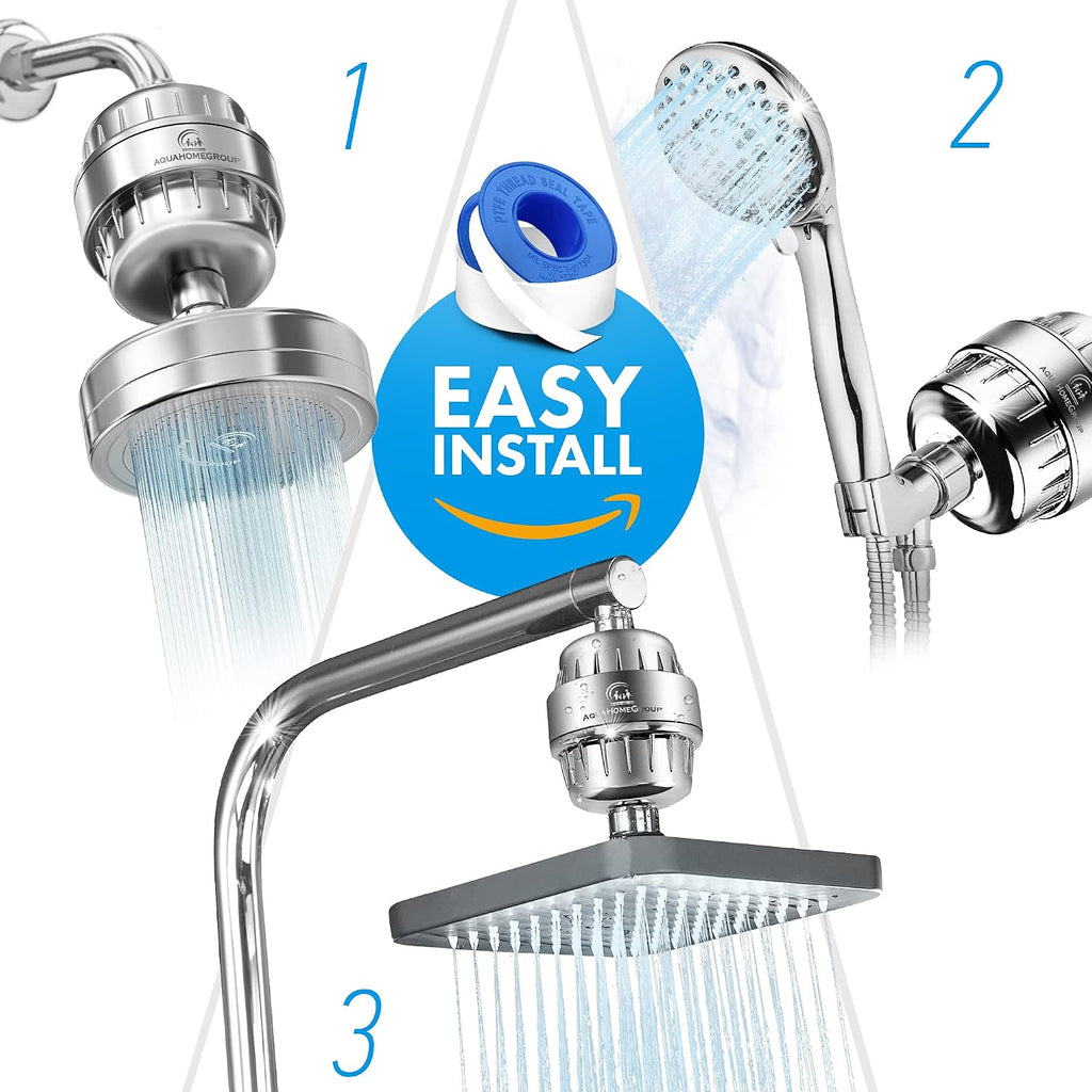 AquaHomeGroup 20 - Stage Replacement Premium Filter Cartridge 4-pack