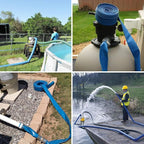 Eastrans 3 inch x 25 FT Pool Backwash Hose, 5 inch Width When Pool Hose Lay-Flat - Image 8