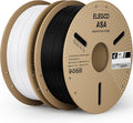 ELEGOO ASA Filament 1.75mm Deep Black & White 2KG, UV & Weather Resistant 3D by ELEGOO