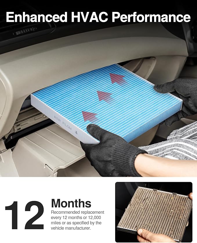 Puroma Cabin Air Filter, Compatible - Image 6