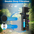 TARARIUM Small Aquarium Filter U-V - Image 3