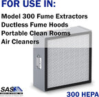 HEPA Filter for Model 300 Sentry Air Systems – MERV 17 Air Filter for Fume - Image 2