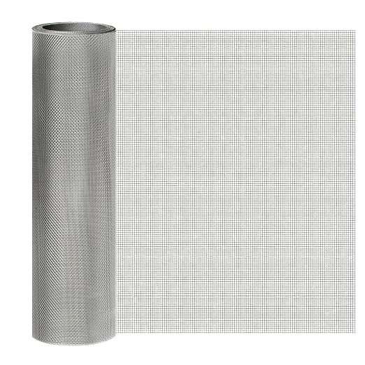 Stainless Steel Mesh Screen 20Mesh 304, 15.7" x 147" Metal Mesh Screen by welcometoyagjia