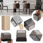 24PCS Square Chair Leg Floor Protectors, Furniture Sliders, Chair Leg Protectors