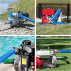 1.5" x 100 ft Backwash Hose for Swimming Pools, Heavy Duty PVC Lay Flat Water - Image 6
