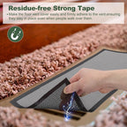 YOKIVE 6 Pcs Magnetic Floor Vent Covers, Floor Register Cover PVC Mesh Air Vent - Image 3