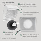 Vent Systems 6" Inch Exhaust Vent Cover - Image 4
