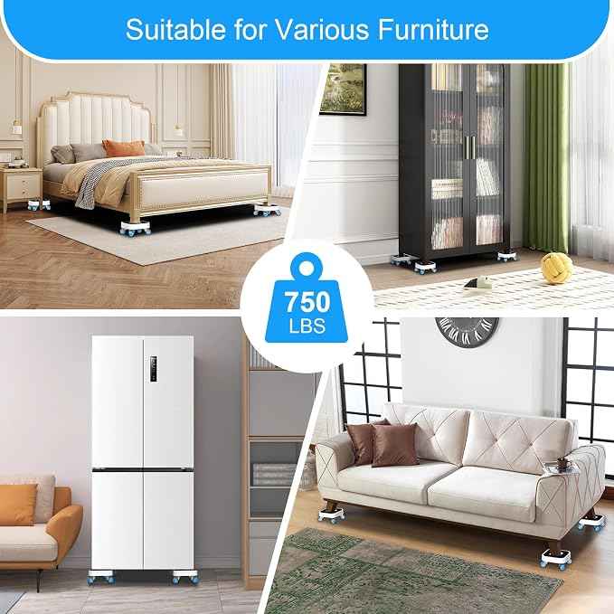 New Upgrade Furniture Sliders, Furniture Movers
