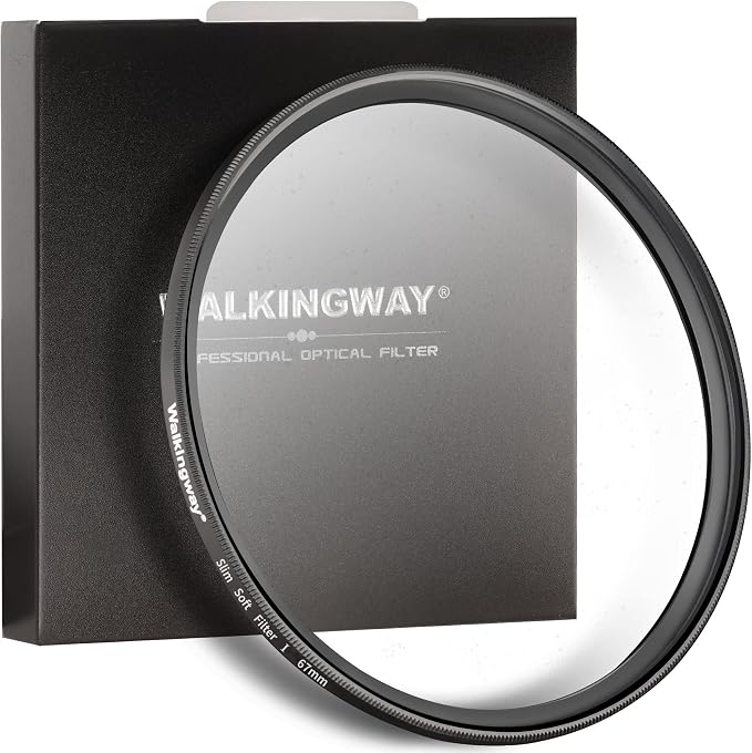 WalkingWay White Mist 67MM Soft Focus Filter by WalkingWay