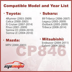 EPAuto CP846 Replacement for Subaru/Toyota Premium Cabin Air Filter includes - Image 2