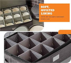 storageLAB Cup and Mug Storage Containers, Hard Shell Storage Case
