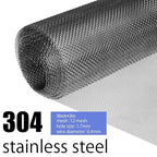 Stainless Steel Mesh Screen 12 Mesh No Rust Sturdy Metal Wire Mesh Easy to Work - Image 2