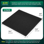 Borlech Aquarium Bio Filter Sponge Pad - Image 9