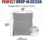 18x20x1 Electrostatic Air Filter, MERV 8, Reusable Furnace AC/HVAC Filter - Image 6