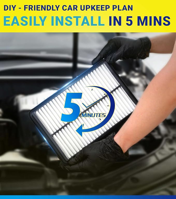 Engine Cabin Air Filter Set for Tucson 2.5L Gas, Santa Fe 2.5L, Santa Cruz 2.5L - Image 5