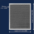 97007696 Range Hood Filter 41F Stove Vent Hood Filters - Image 3