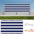 Balcony Privacy Screen 3.3' x 13.1' Durable and UV Resistant Privacy Screen by AYLFBFU