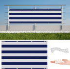Privacy Screen Protector 4.6' x 65.6' UV Protection Weather Resistant by AYLFBFU
