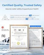 Waterdrop X8-PRO Reverse Osmosis Water Filter, NSF/ANSI 42&58&372 Certified - Image 6