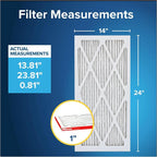 Filtrete 14x24x1 Air Filter, MERV 11, MPR 1000, Allergen Defense, 3-Month AC - Image 2