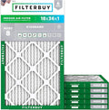 Filterbuy 18x36x1 Air Filter MERV 8 Essential Dust & Allergy Defense, by Filterbuy