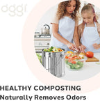 OGGI Set of 2 Charcoal Filters- Replacement Charcoal Filter - Image 3