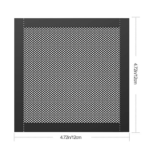 MoKo 120mm Dust Filter for Computer Cooler Fan, Magnetic Frame PC Fan Dust Mesh - Image 5