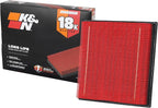 K&N Engine Air Filter:Long Life 18, 000 Mile Replacement AirFilter:Compatible by KNEngineeringInc