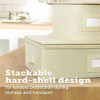 storageLAB Cup and Mug Storage Containers, Hard Shell Storage Case