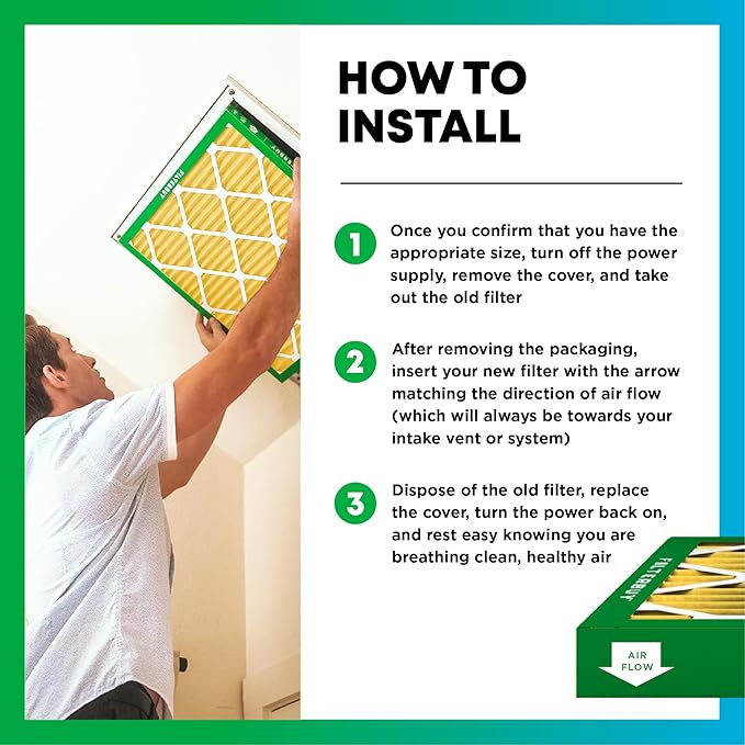Filterbuy 17x20x1 Air Filter MERV 11 Superior Pet & Allergy Defense, - Image 5
