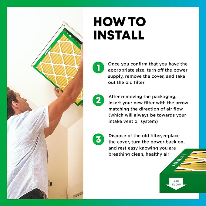 Filterbuy 18x24x1 Air Filter MERV 11 Superior Pet & Allergy Defense, - Image 5