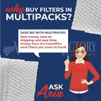 Air Filter Factory Replacement For ReliOn RCM-832 Humidifier Wick Filters 2-Pack - Image 3