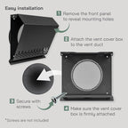 Vent Systems 6" Inch Air Supply Vent Cover - Image 4