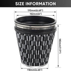 6" 152mm Cold Air Intake Filter Clamp-On Replacement High Flow Inlet Air Filter - Image 2