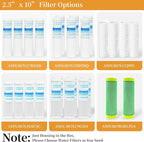 Geekpure 10-Inch Whole House Slim Water Filter Housing - Image 8