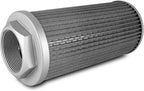Air filter for regenerative blowers | Metal mesh | 2" Female Connection | by Unknown
