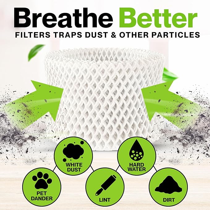 Durabasics 4 Pack of Premium Humidifier Filters Compatible - Image 5