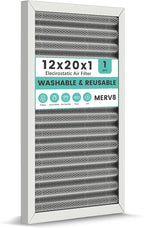12x20x1 HVAC Furnace Air Filter, Reusable Washable Electrostatic Furnace Filter by KEYINGXUAN
