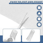 uxcell 12 Mesh 118" x 12" Woven Wire Mesh, 304 Stainless Steel Air Vent Filter - Image 4