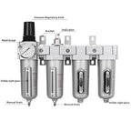 NANPU 1/2" NPT Industrial Grade 4 Stage Air Drying System - Image 2