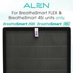 Alen 45i & Flex Replacement Air Filter, B4-Fresh Carbon H13 True HEPA Filter - Image 4