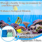 20 Pcs Aquarium Filters Replacement Filter Media Kits Compatible - Image 5