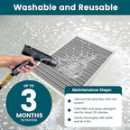14x30x1 Air Filter-MERV 8, Washable & Reusable Electrostatic Air Filter - Image 6