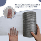5" X 30 ft 304 Stainless Steel Mesh, Wire Mesh - Image 3
