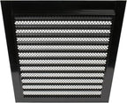 Repa Market 12" x 12" Inch Galvanized Steel Black Soffit Air Vent Cover - Image 9